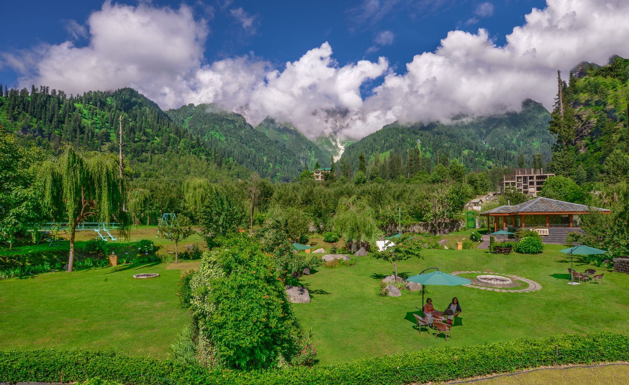 Solang Valley Resort Palchān Kültér fotó